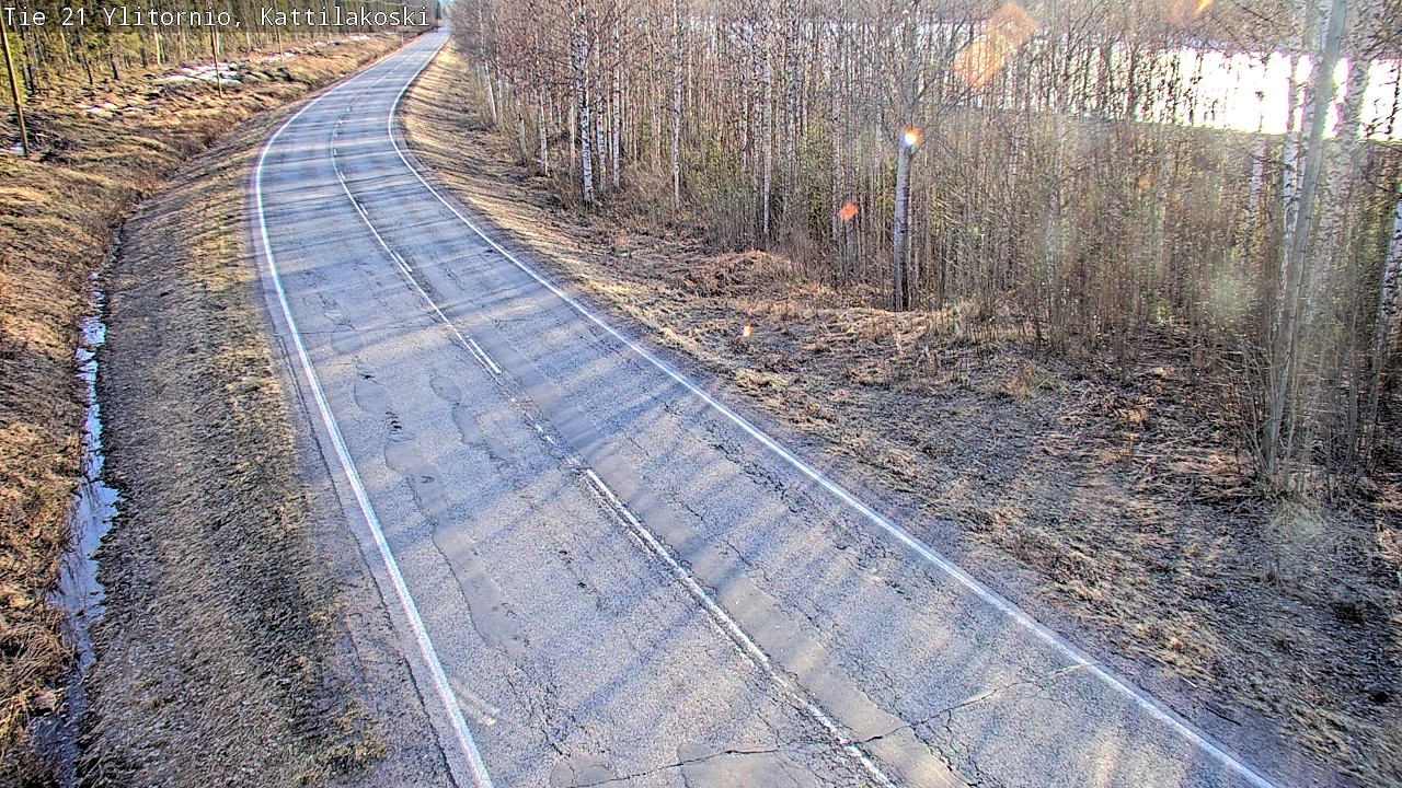 Kelikamerat Kuva Tie 21 Ylitornio, Kattilakoski, Ylitornio, Lappi