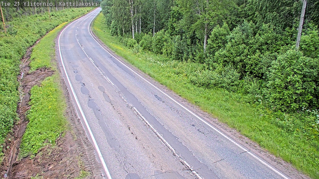 Kelikamerat Kuva Tie 21 Ylitornio, Kattilakoski, Ylitornio, Lappi