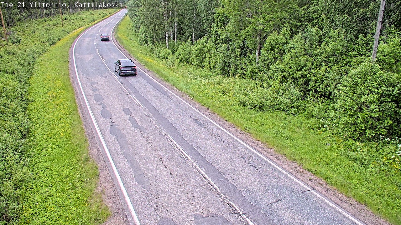 Kelikamerat Kuva Tie 21 Ylitornio, Kattilakoski, Ylitornio, Lappi
