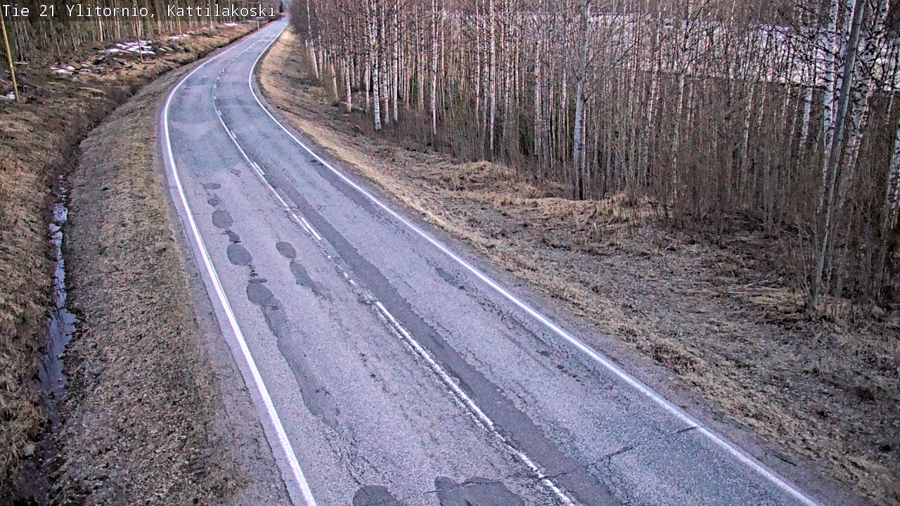 Kelikamerat Kuva Tie 21 Ylitornio, Kattilakoski, Ylitornio, Lappi