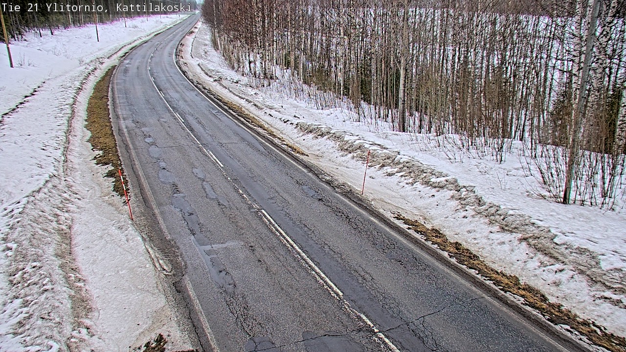 Kelikamerat Kuva Tie 21 Ylitornio, Kattilakoski, Ylitornio, Lappi