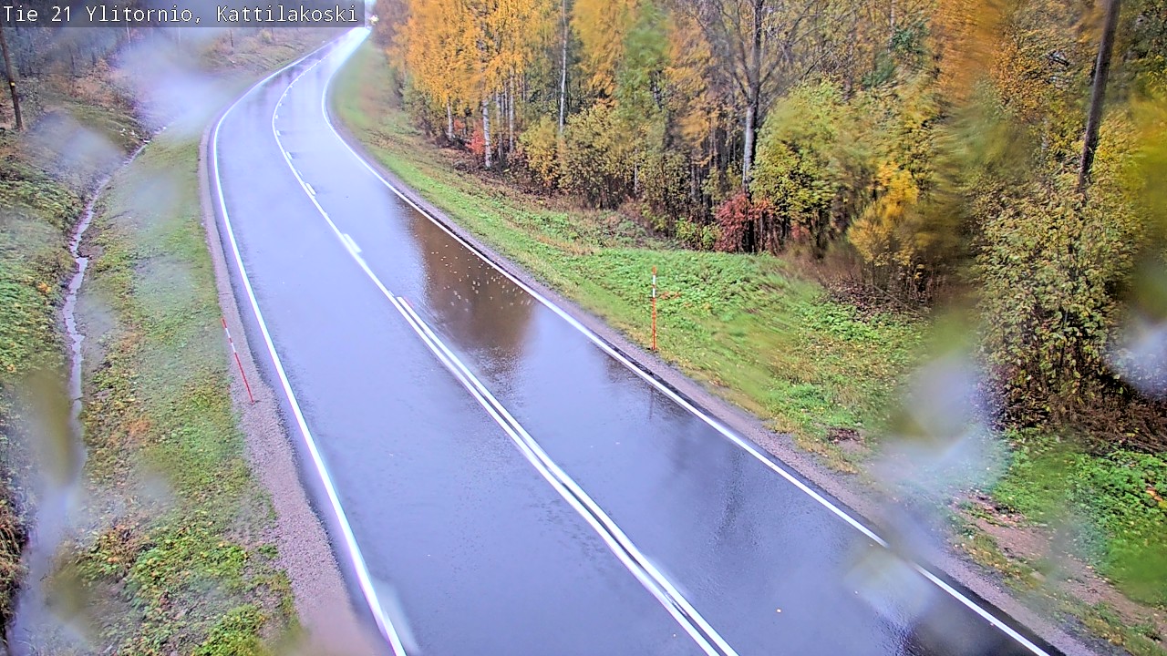 Weather Camera Image Road 21 Ylitornio, Kattilakoski, Ylitornio, Lappi