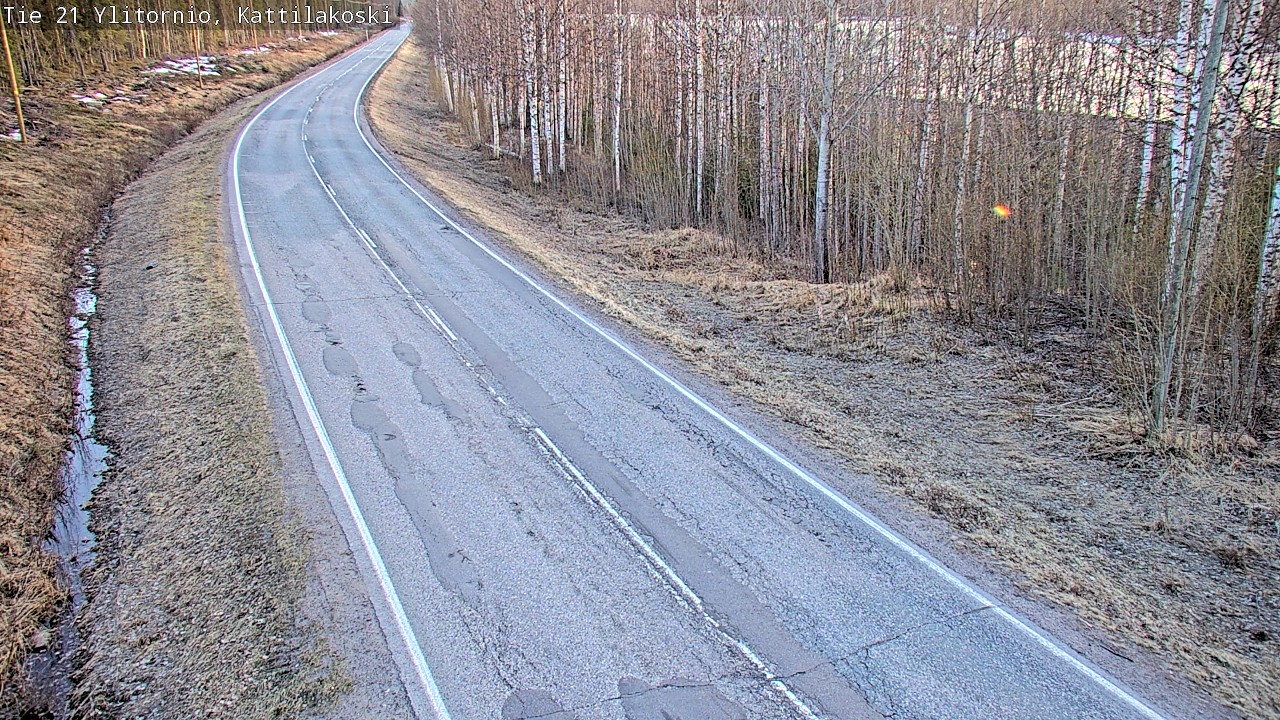 Kelikamerat Kuva Tie 21 Ylitornio, Kattilakoski, Ylitornio, Lappi