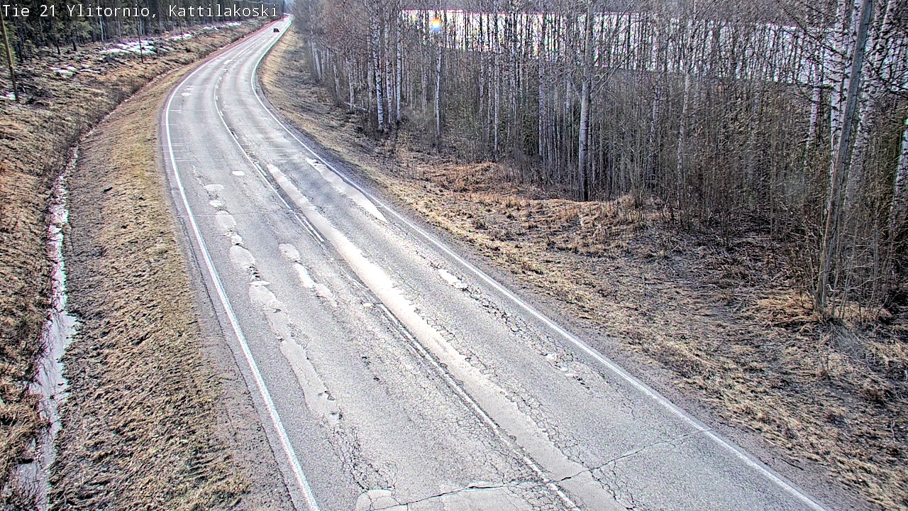 Kelikamerat Kuva Tie 21 Ylitornio, Kattilakoski, Ylitornio, Lappi