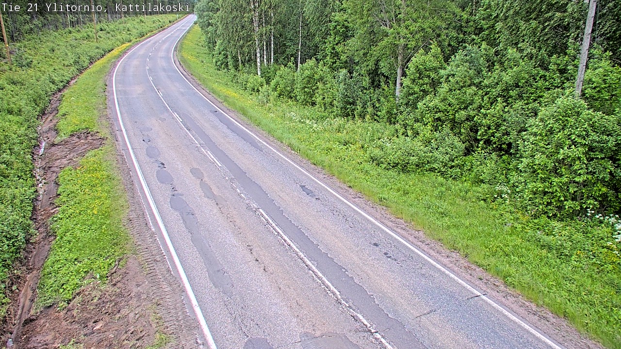 Kelikamerat Kuva Tie 21 Ylitornio, Kattilakoski, Ylitornio, Lappi