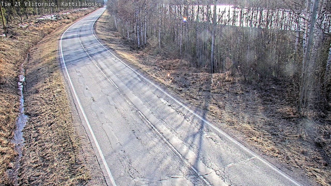 Kelikamerat Kuva Tie 21 Ylitornio, Kattilakoski, Ylitornio, Lappi