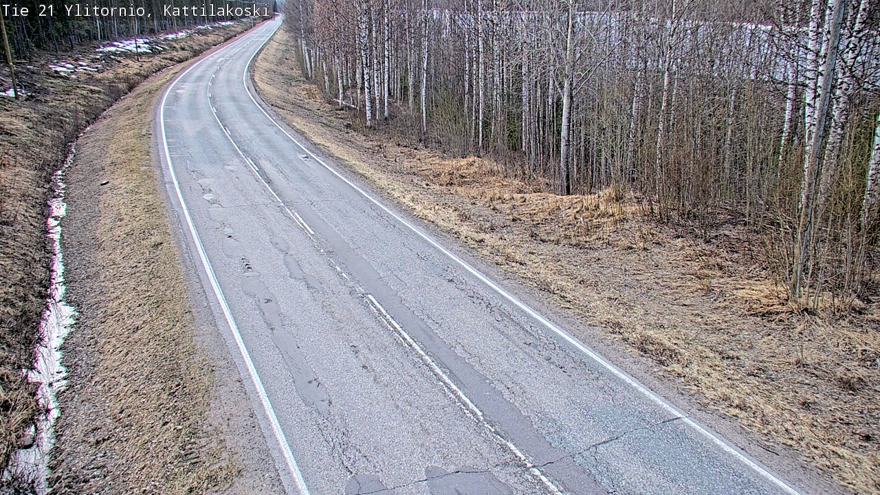 Kelikamerat Kuva Tie 21 Ylitornio, Kattilakoski, Ylitornio, Lappi