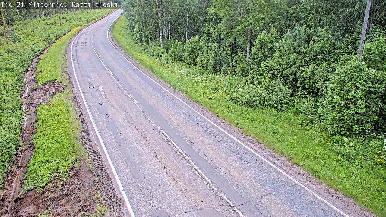 Kelikamerat Kuva Tie 21 Ylitornio, Kattilakoski, Ylitornio, Lappi