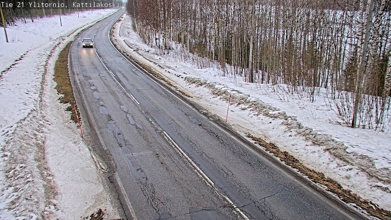 Kelikamerat Kuva Tie 21 Ylitornio, Kattilakoski, Ylitornio, Lappi
