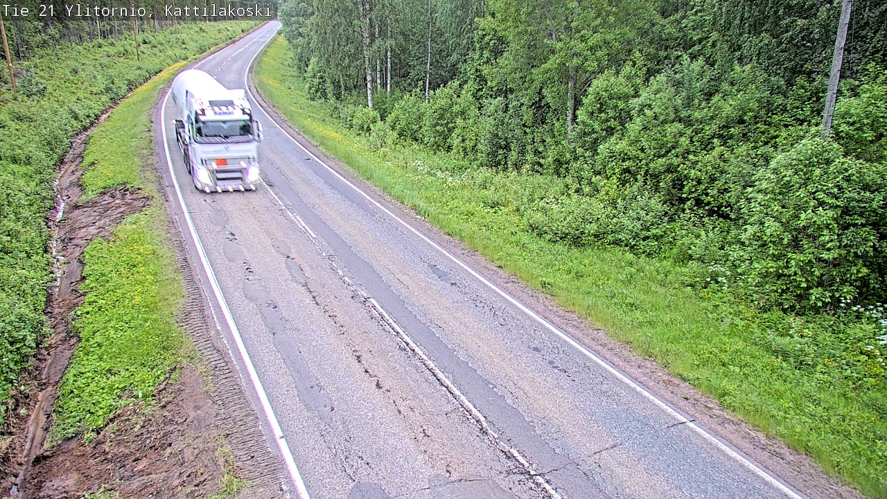 Kelikamerat Kuva Tie 21 Ylitornio, Kattilakoski, Ylitornio, Lappi