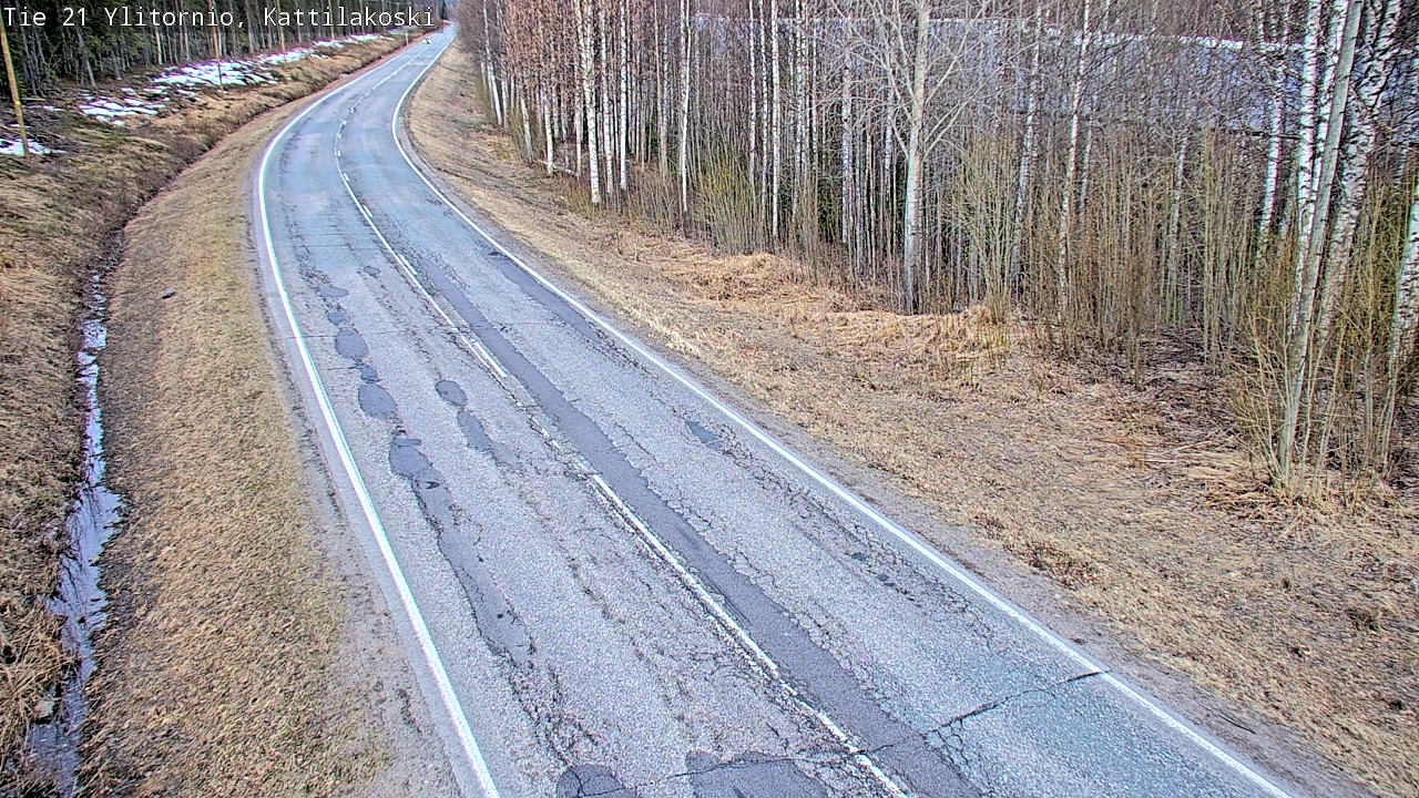 Kelikamerat Kuva Tie 21 Ylitornio, Kattilakoski, Ylitornio, Lappi