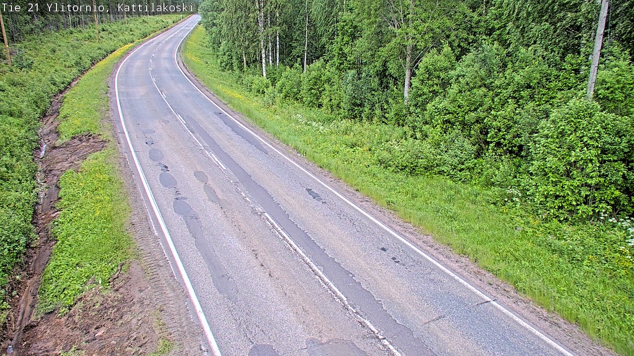Kelikamerat Kuva Tie 21 Ylitornio, Kattilakoski, Ylitornio, Lappi