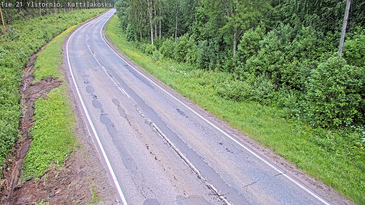 Kelikamerat Kuva Tie 21 Ylitornio, Kattilakoski, Ylitornio, Lappi