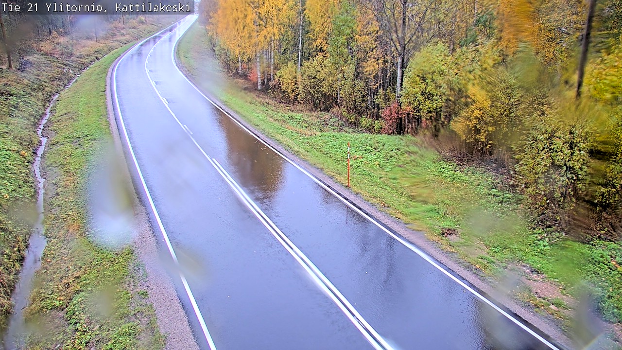 Weather Camera Image Road 21 Ylitornio, Kattilakoski, Ylitornio, Lappi
