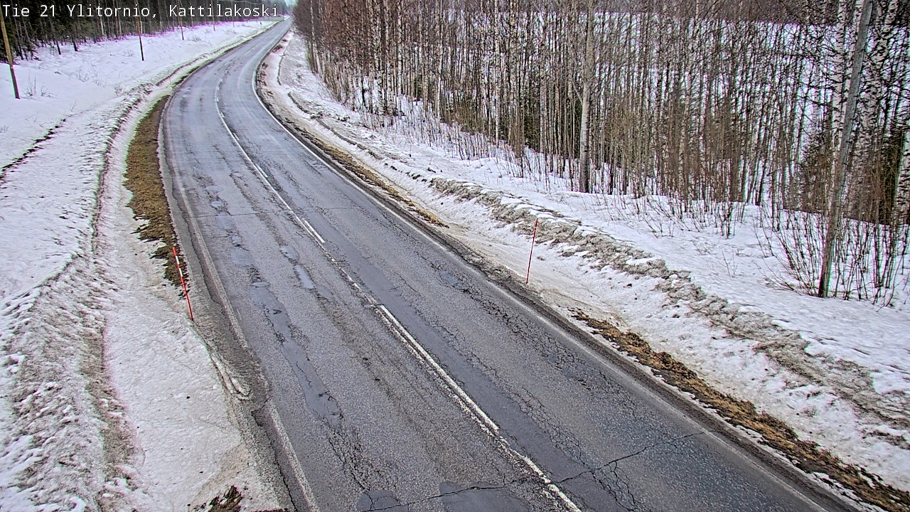Kelikamerat Kuva Tie 21 Ylitornio, Kattilakoski, Ylitornio, Lappi