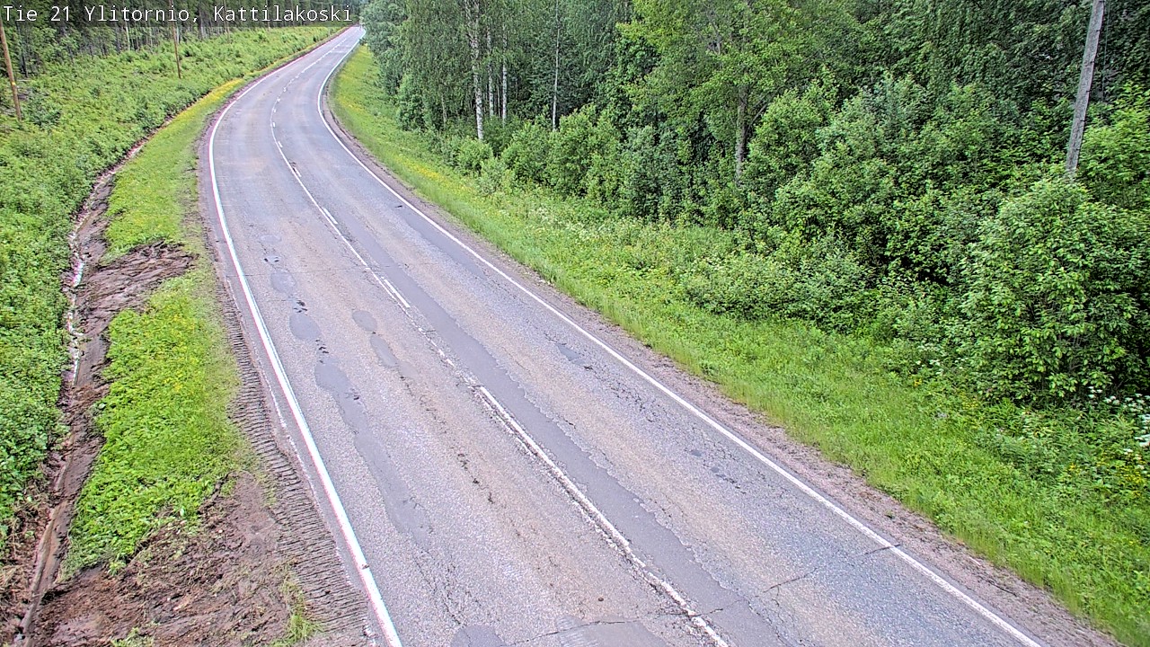 Kelikamerat Kuva Tie 21 Ylitornio, Kattilakoski, Ylitornio, Lappi