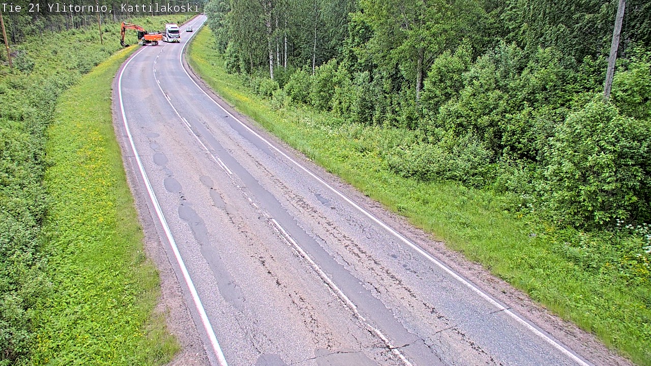 Kelikamerat Kuva Tie 21 Ylitornio, Kattilakoski, Ylitornio, Lappi