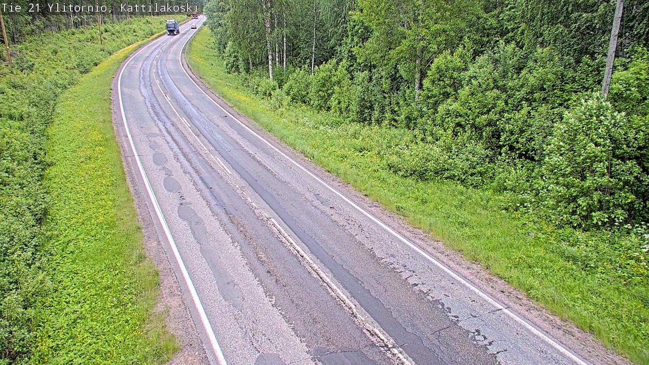 Kelikamerat Kuva Tie 21 Ylitornio, Kattilakoski, Ylitornio, Lappi