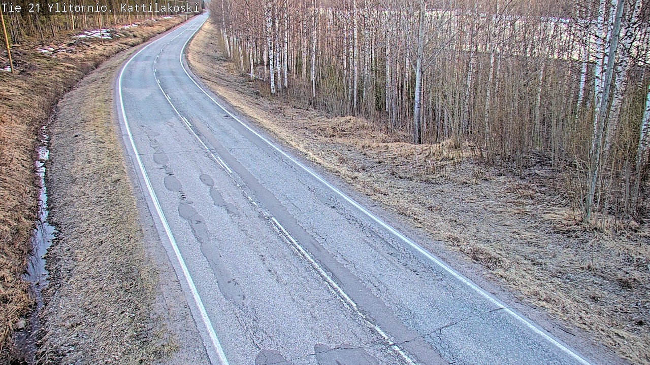 Kelikamerat Kuva Tie 21 Ylitornio, Kattilakoski, Ylitornio, Lappi