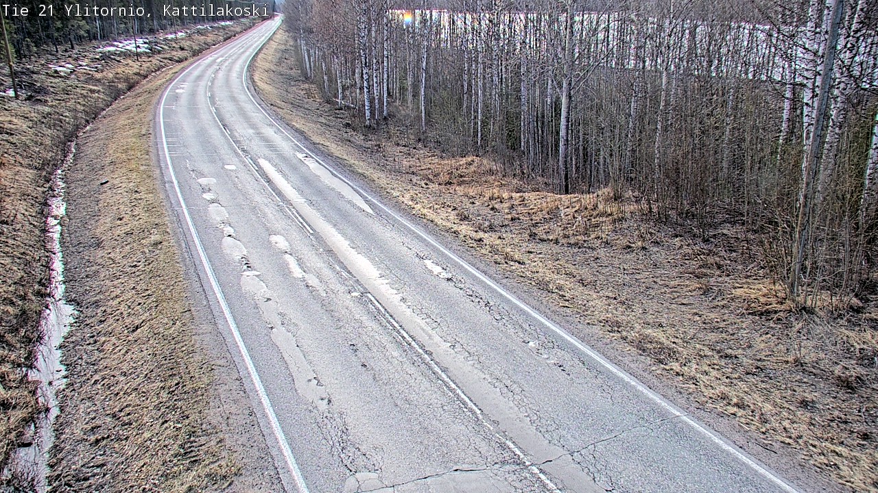 Kelikamerat Kuva Tie 21 Ylitornio, Kattilakoski, Ylitornio, Lappi
