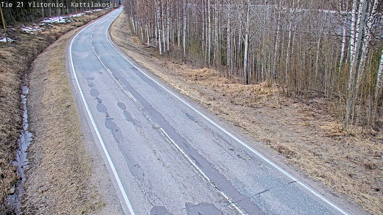 Kelikamerat Kuva Tie 21 Ylitornio, Kattilakoski, Ylitornio, Lappi