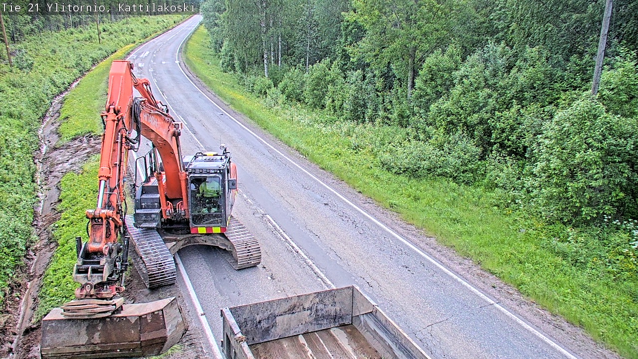 Kelikamerat Kuva Tie 21 Ylitornio, Kattilakoski, Ylitornio, Lappi