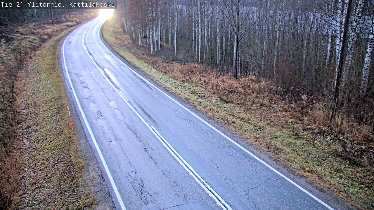 Kelikamerat Kuva Tie 21 Ylitornio, Kattilakoski, Ylitornio, Lappi