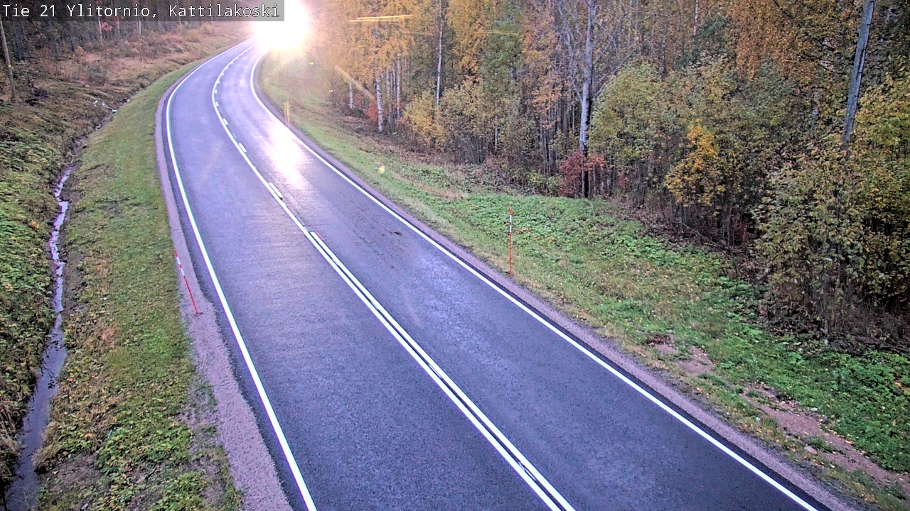 Kelikamerat Kuva Tie 21 Ylitornio, Kattilakoski, Ylitornio, Lappi