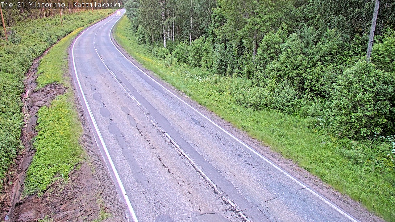 Kelikamerat Kuva Tie 21 Ylitornio, Kattilakoski, Ylitornio, Lappi