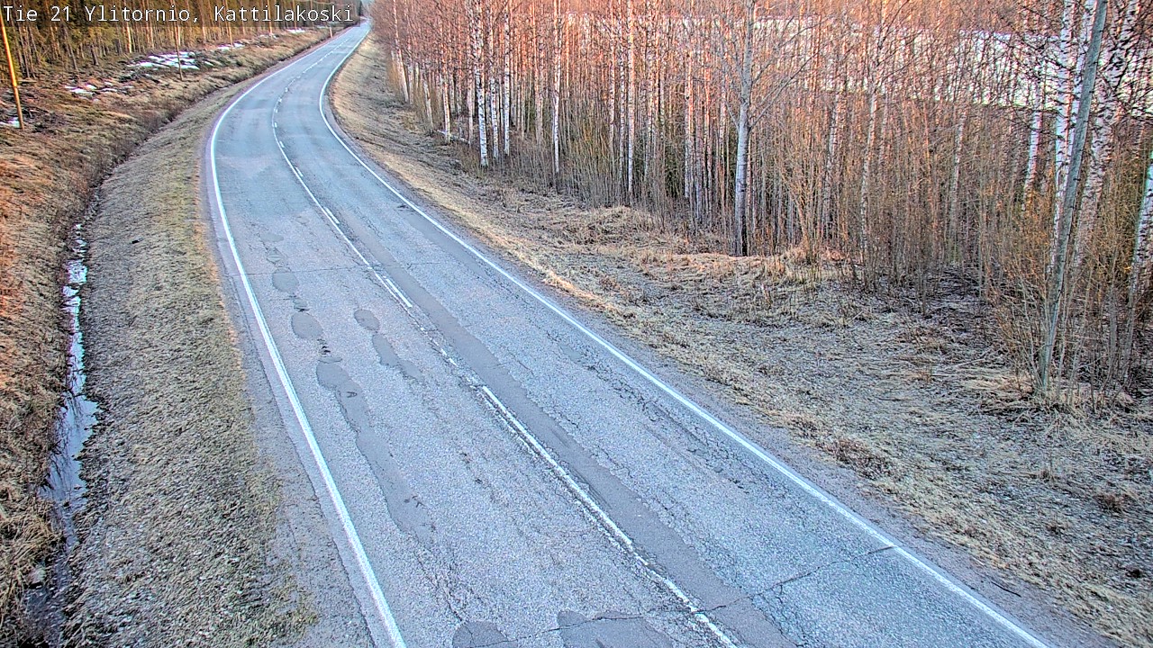 Kelikamerat Kuva Tie 21 Ylitornio, Kattilakoski, Ylitornio, Lappi