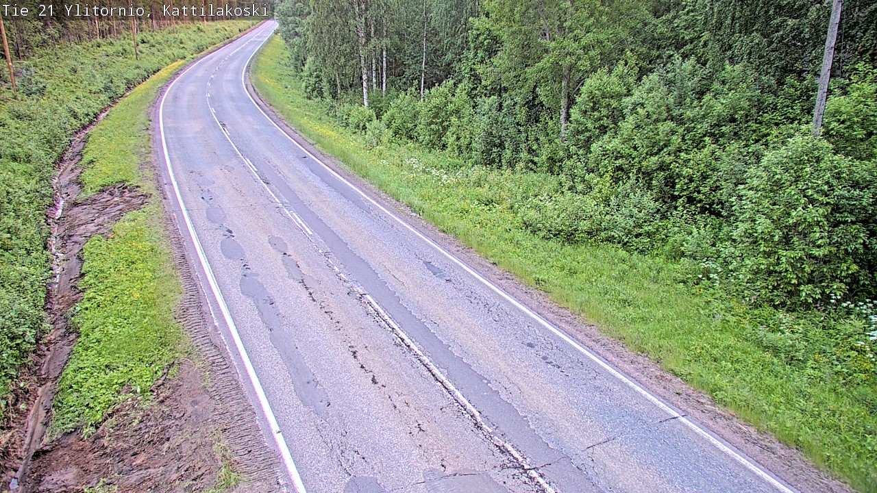 Kelikamerat Kuva Tie 21 Ylitornio, Kattilakoski, Ylitornio, Lappi