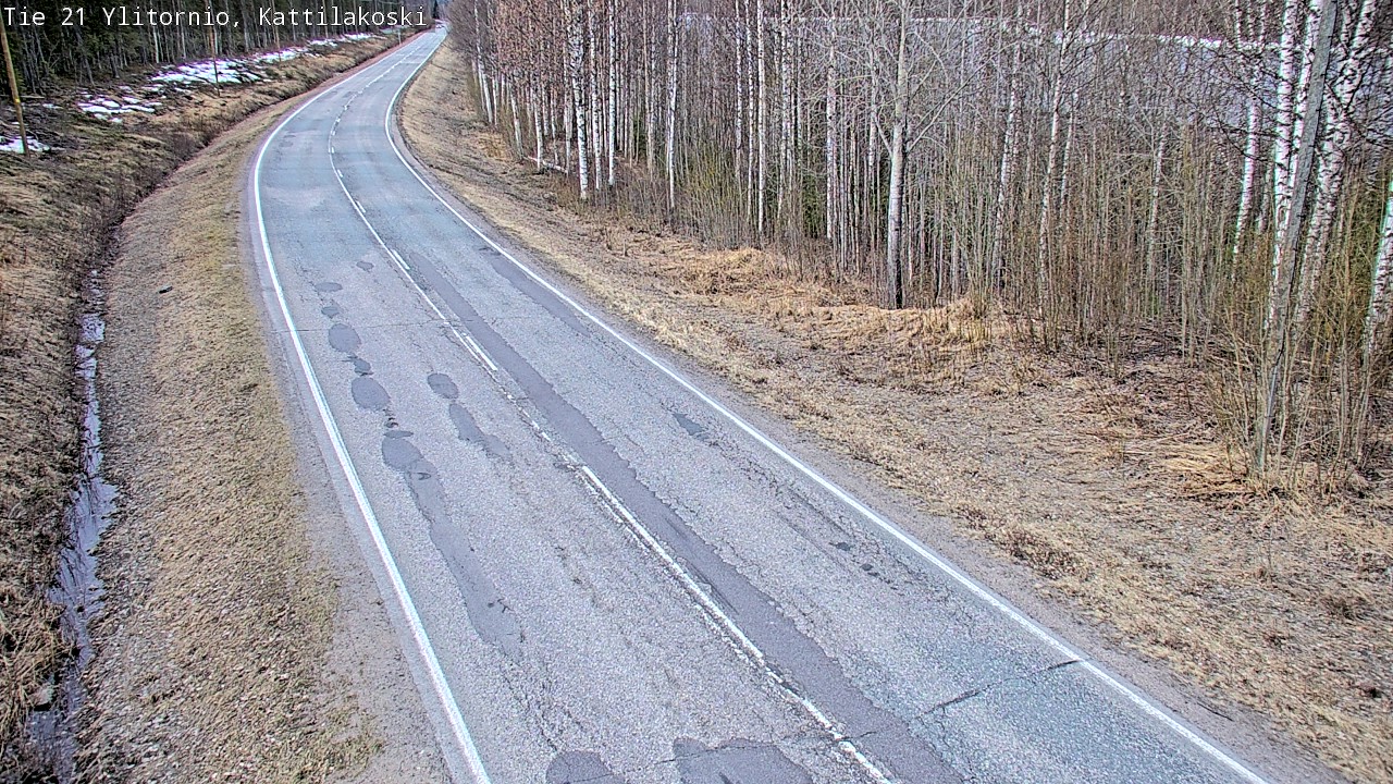 Kelikamerat Kuva Tie 21 Ylitornio, Kattilakoski, Ylitornio, Lappi