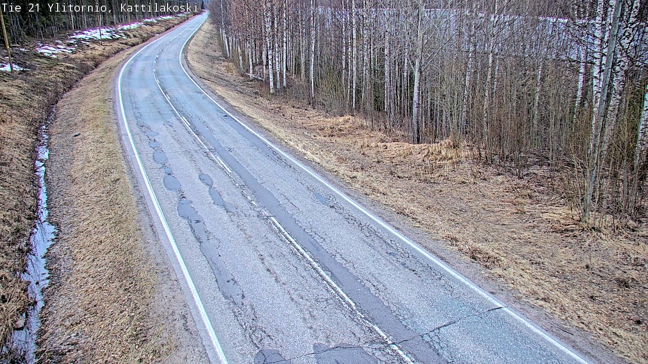 Kelikamerat Kuva Tie 21 Ylitornio, Kattilakoski, Ylitornio, Lappi