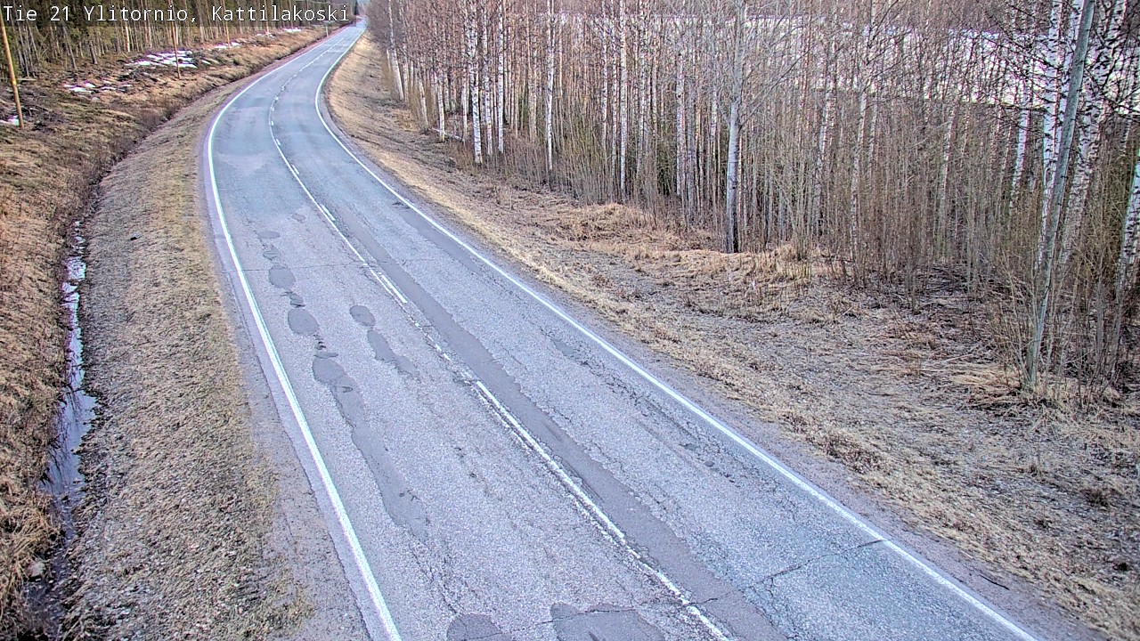 Kelikamerat Kuva Tie 21 Ylitornio, Kattilakoski, Ylitornio, Lappi