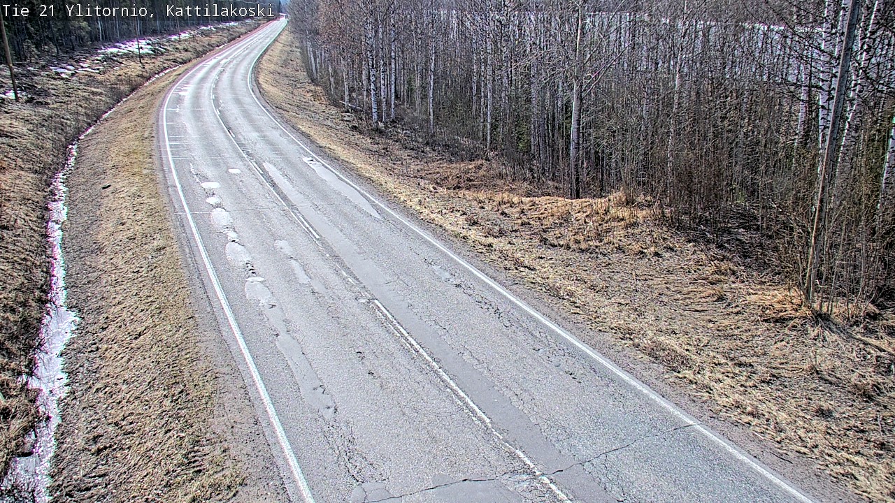 Kelikamerat Kuva Tie 21 Ylitornio, Kattilakoski, Ylitornio, Lappi