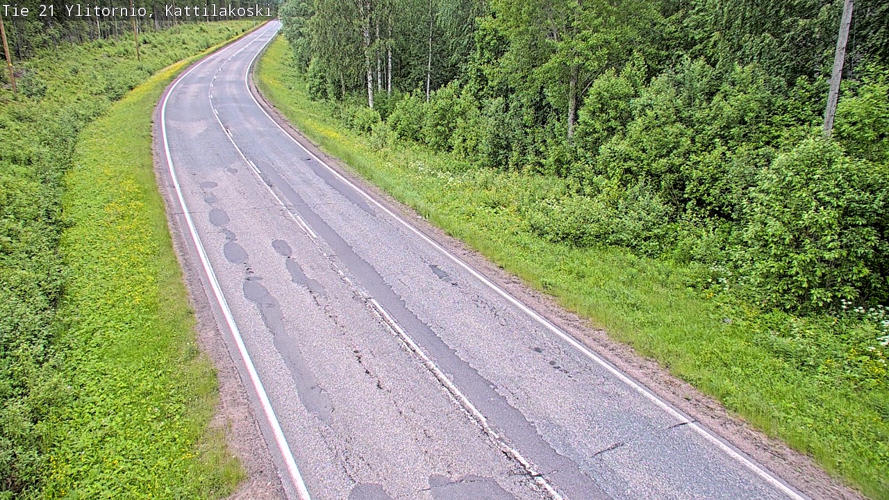 Kelikamerat Kuva Tie 21 Ylitornio, Kattilakoski, Ylitornio, Lappi