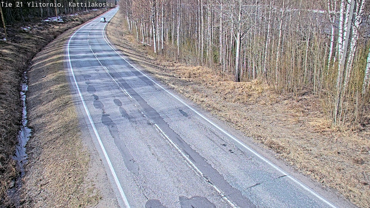 Weather Camera Image Road 21 Ylitornio, Kattilakoski, Ylitornio, Lappi