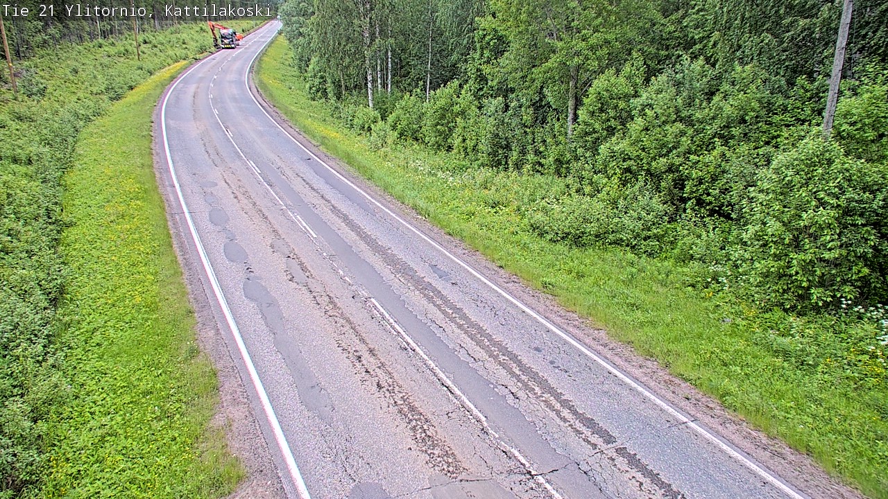 Kelikamerat Kuva Tie 21 Ylitornio, Kattilakoski, Ylitornio, Lappi
