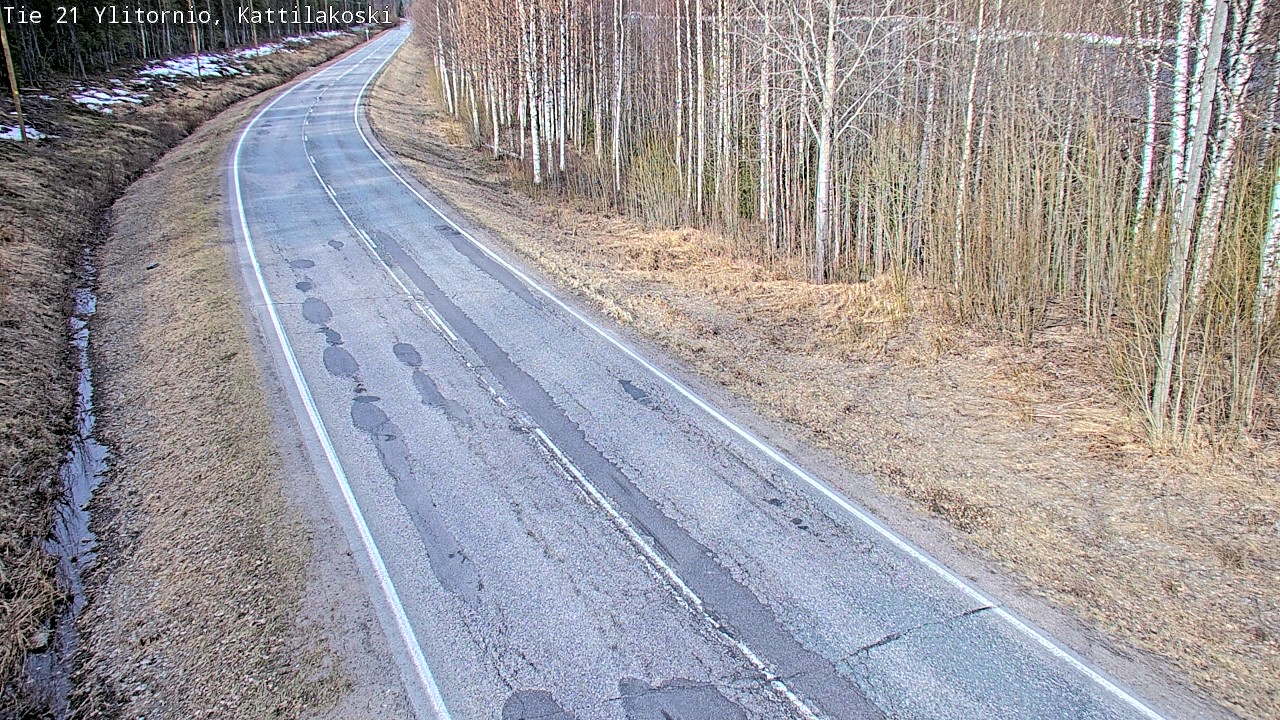 Kelikamerat Kuva Tie 21 Ylitornio, Kattilakoski, Ylitornio, Lappi
