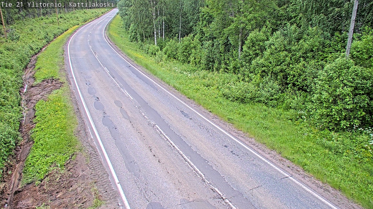 Kelikamerat Kuva Tie 21 Ylitornio, Kattilakoski, Ylitornio, Lappi