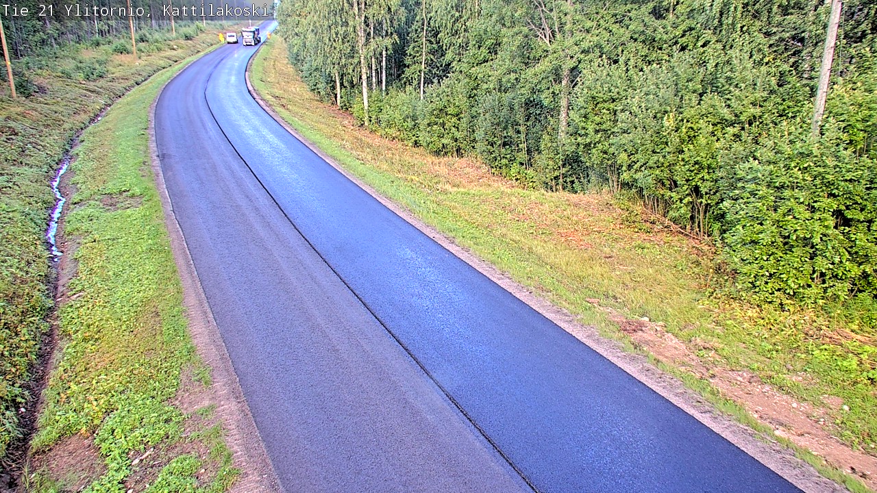 Weather Camera Image Road 21 Ylitornio, Kattilakoski, Ylitornio, Lappi