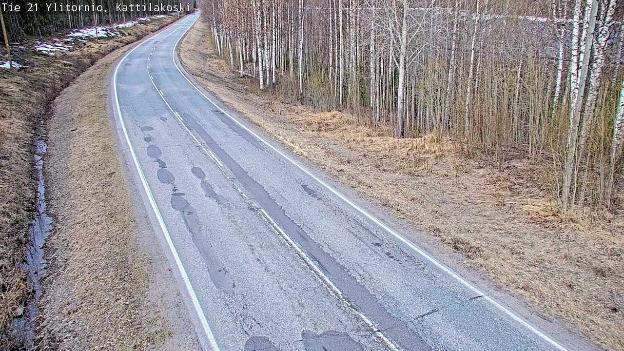 Kelikamerat Kuva Tie 21 Ylitornio, Kattilakoski, Ylitornio, Lappi