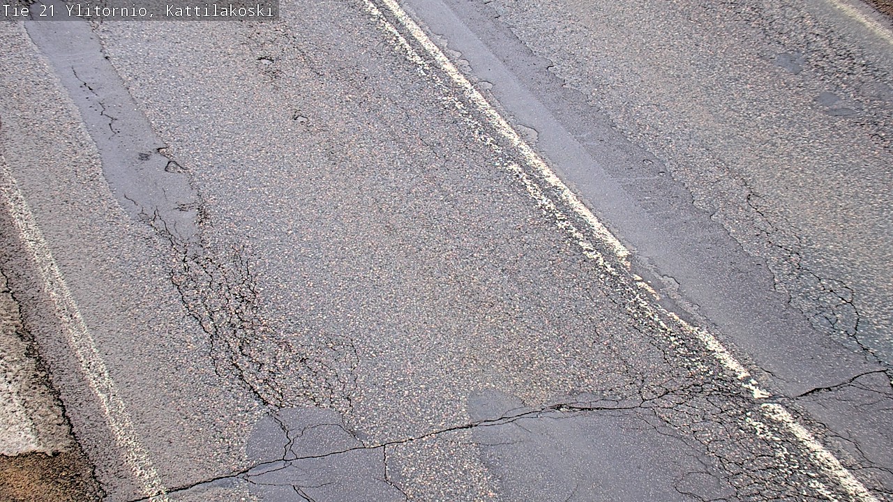 Weather Camera Image Road 21 Ylitornio, Kattilakoski, Ylitornio, Lappi