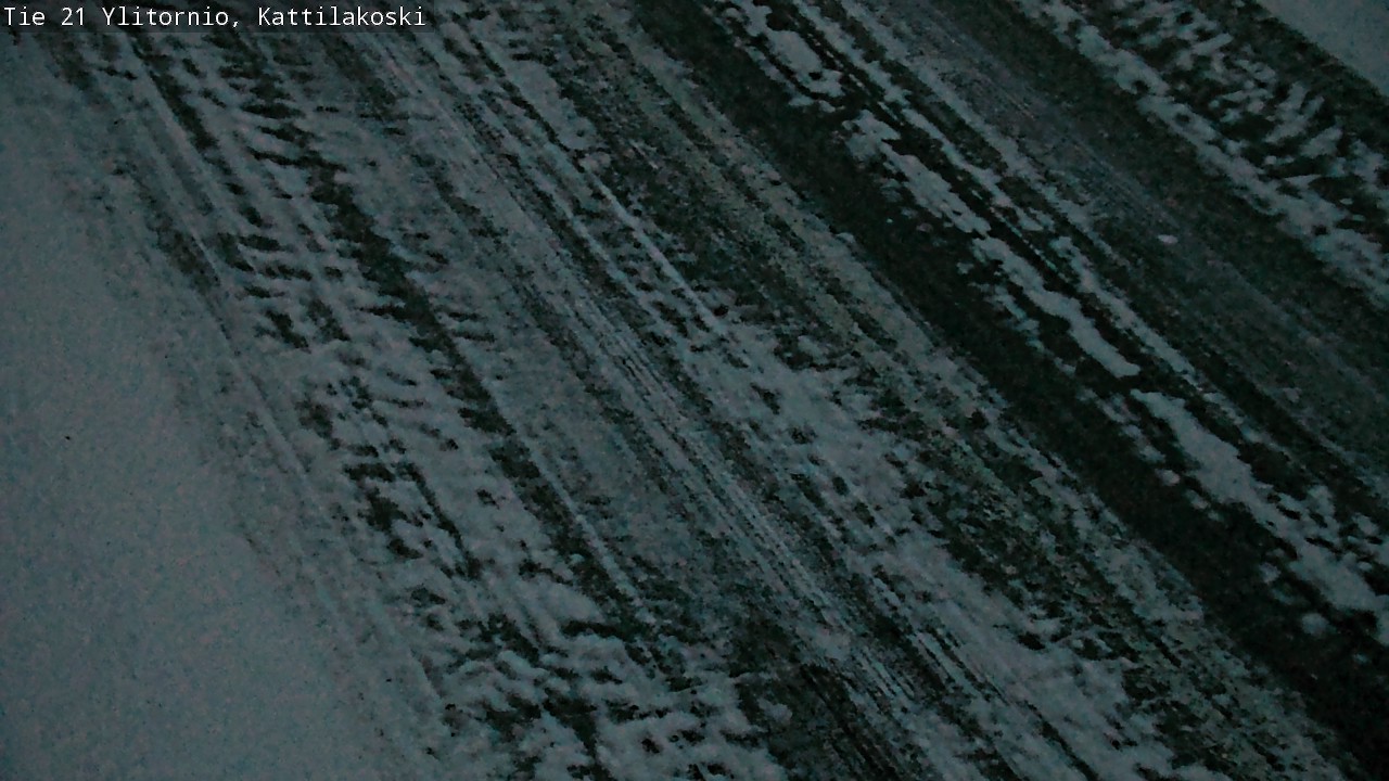 Weather Camera Image Road 21 Ylitornio, Kattilakoski, Ylitornio, Lappi