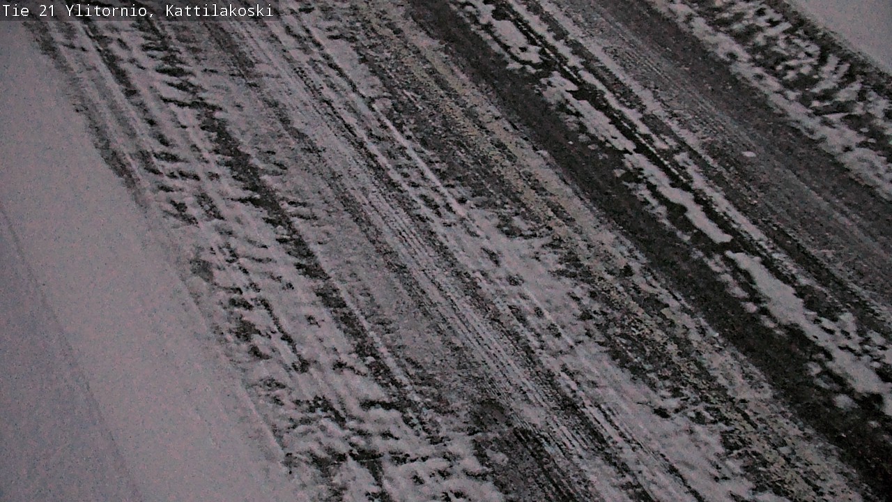 Weather Camera Image Road 21 Ylitornio, Kattilakoski, Ylitornio, Lappi