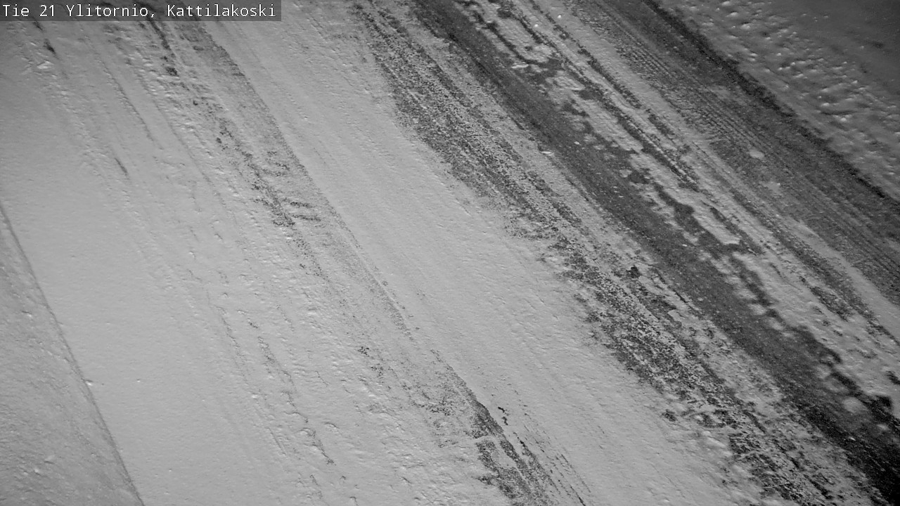 Weather Camera Image Road 21 Ylitornio, Kattilakoski, Ylitornio, Lappi