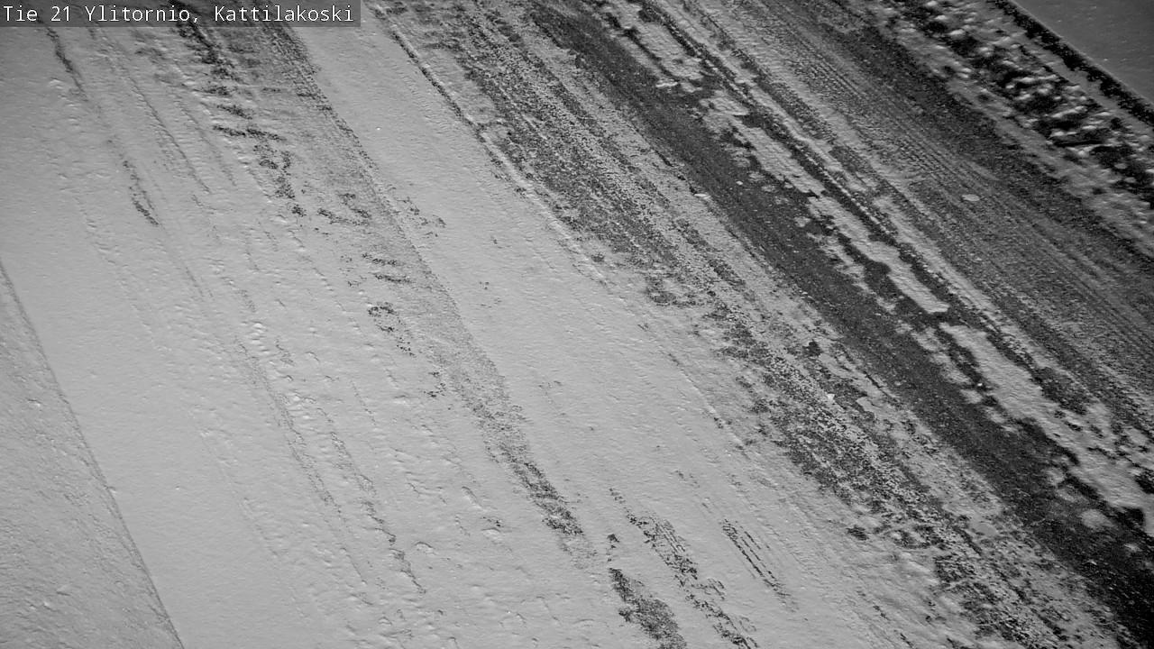Weather Camera Image Road 21 Ylitornio, Kattilakoski, Ylitornio, Lappi