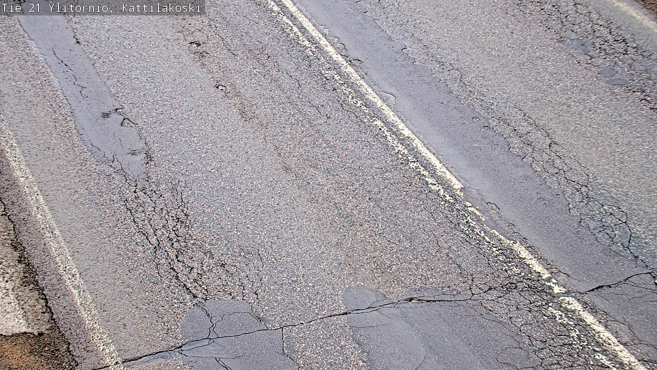 Weather Camera Image Road 21 Ylitornio, Kattilakoski, Ylitornio, Lappi