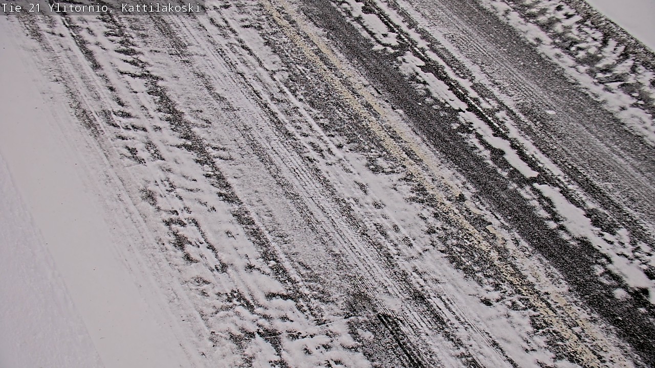 Weather Camera Image Road 21 Ylitornio, Kattilakoski, Ylitornio, Lappi