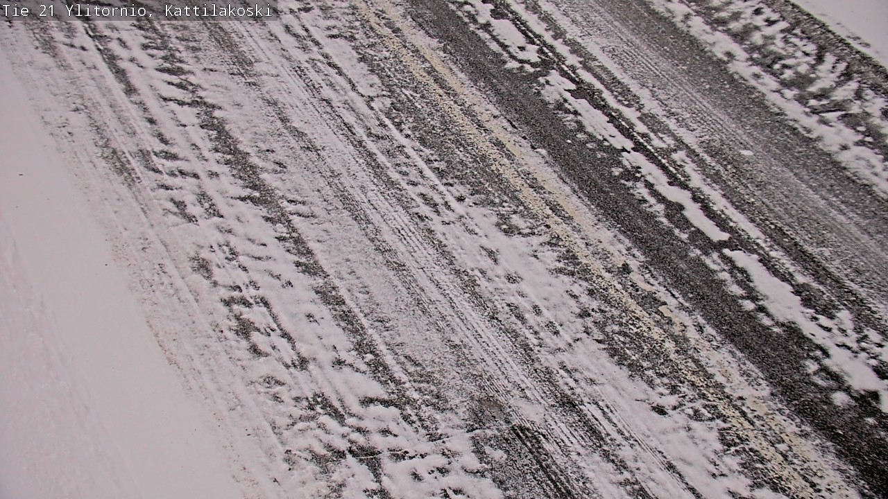 Weather Camera Image Road 21 Ylitornio, Kattilakoski, Ylitornio, Lappi